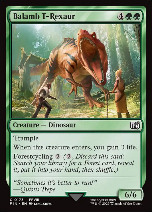 Balamb T-Rexaur - Final Fantasy