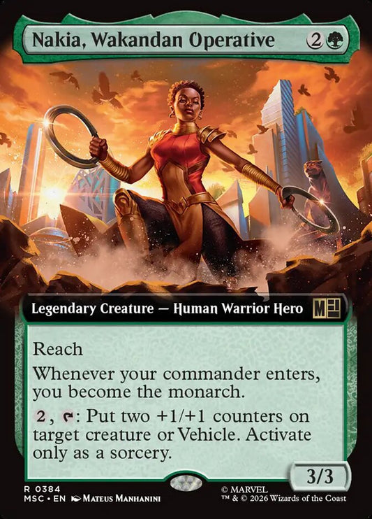 Nakia, Wakandan Operative - Marvel Super Heroes Commander
