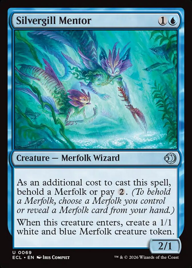 Silvergill Mentor - Lorwyn Eclipsed
