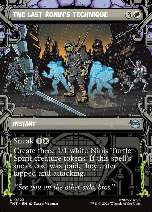 The Last Ronin's Technique - Teenage Mutant Ninja Turtles