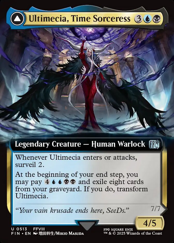 Ultimecia, Time Sorceress // Ultimecia, Omnipotent - Final Fantasy