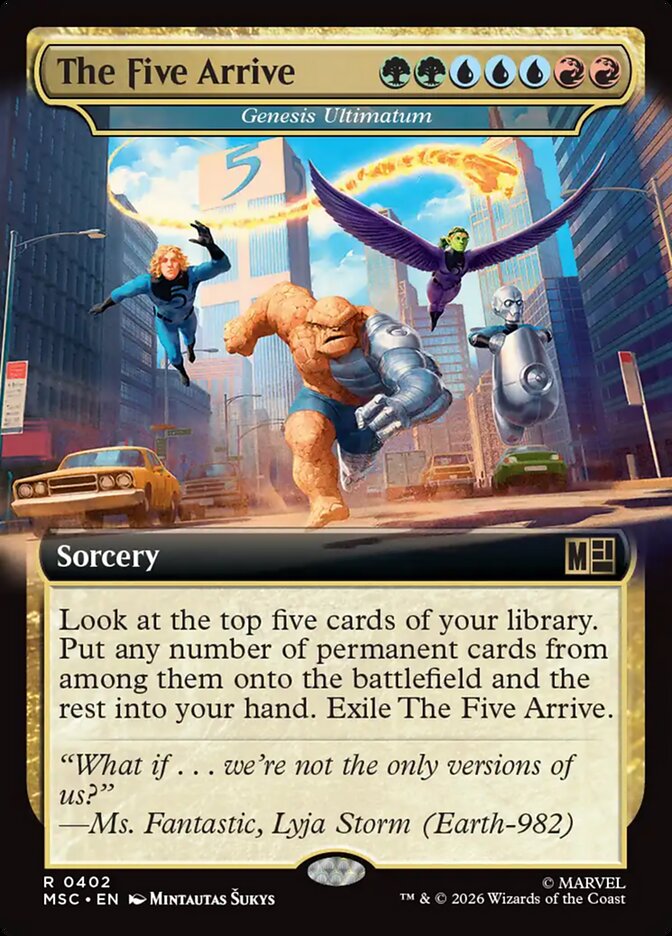 Genesis Ultimatum - Marvel Super Heroes Commander