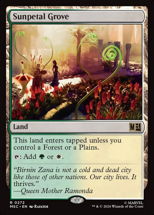 Sunpetal Grove - Marvel Super Heroes Commander