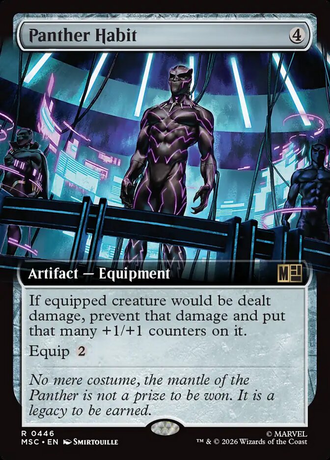 Panther Habit - Marvel Super Heroes Commander