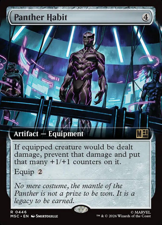 Panther Habit - Marvel Super Heroes Commander
