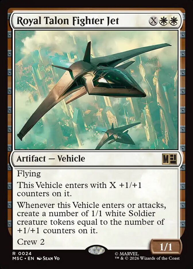 Royal Talon Fighter Jet - Marvel Super Heroes Commander