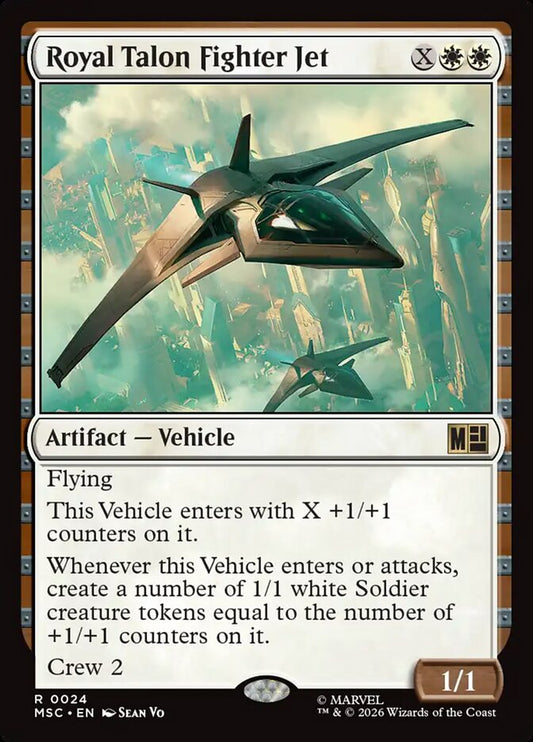Royal Talon Fighter Jet - Marvel Super Heroes Commander