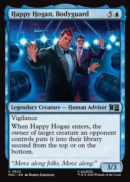 Happy Hogan, Bodyguard - Marvel Super Heroes Commander