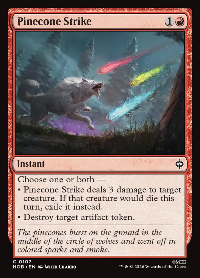 Pinecone Strike - The Hobbit