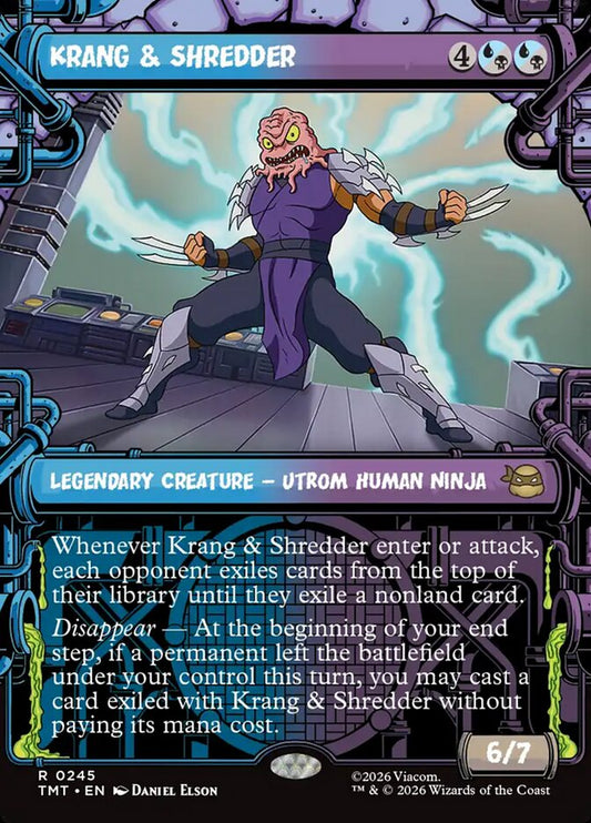 Krang & Shredder - Teenage Mutant Ninja Turtles