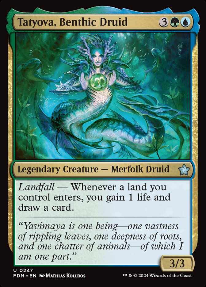 Tatyova, Benthic Druid - Foundations