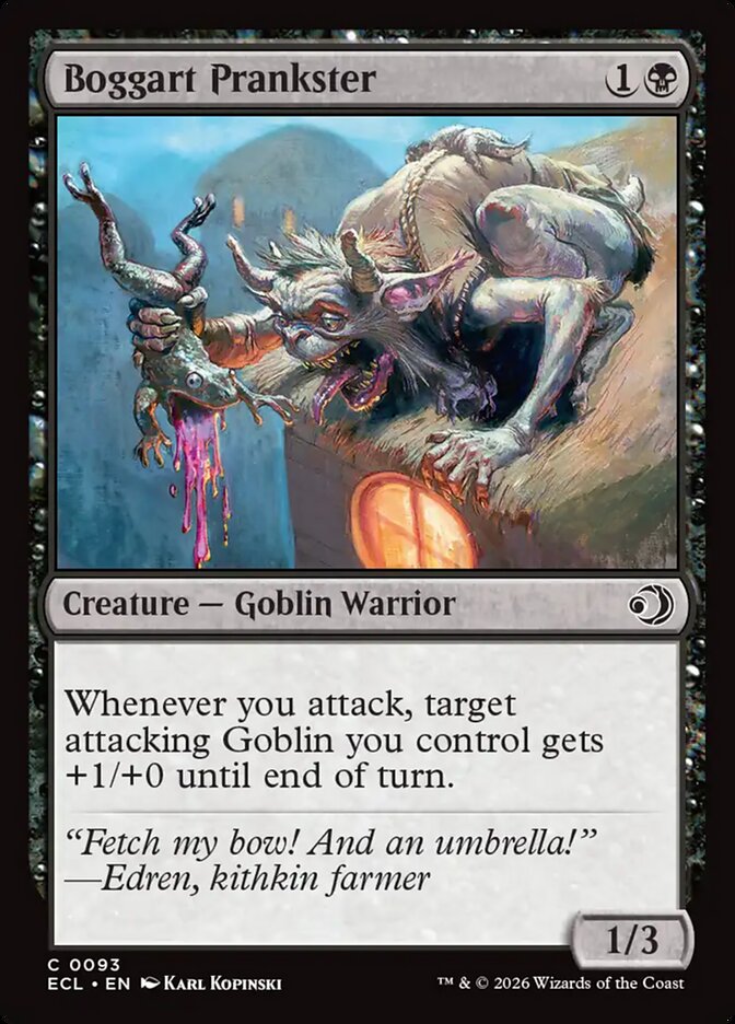 Boggart Prankster - Lorwyn Eclipsed
