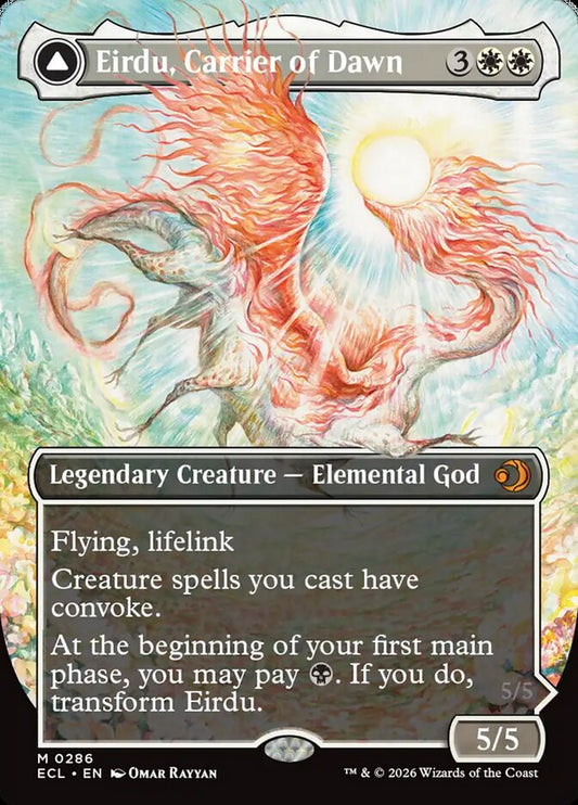 Eirdu, Carrier of Dawn // Isilu, Carrier of Twilight - Lorwyn Eclipsed