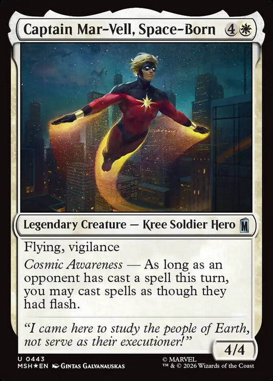 Captain Mar-Vell, Space-Born - Marvel Super Heroes