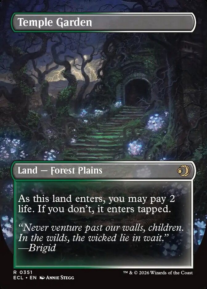 Temple Garden // Temple Garden - Lorwyn Eclipsed