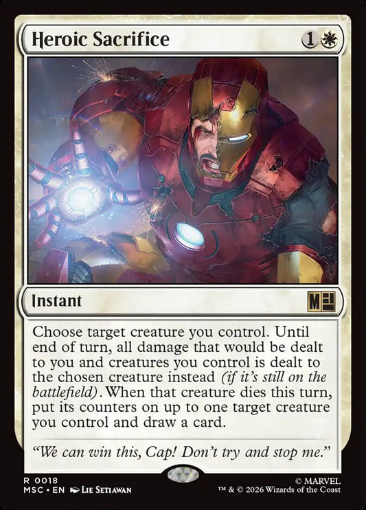 Heroic Sacrifice - Marvel Super Heroes Commander