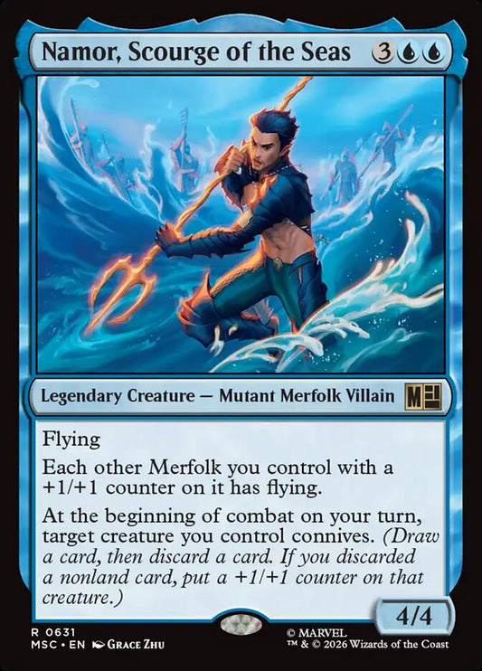 Namor, Scourge of the Seas - Marvel Super Heroes Commander