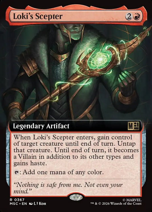 Loki's Scepter - Marvel Super Heroes Commander
