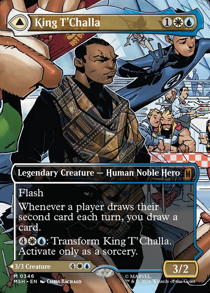 King T'Challa // Black Panther, Hope Enduring - Marvel Super Heroes