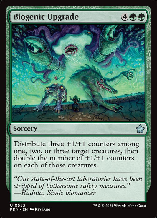 Biogenic Upgrade - Foundations