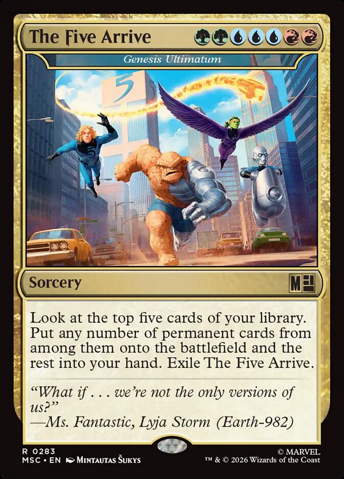 Genesis Ultimatum - Marvel Super Heroes Commander