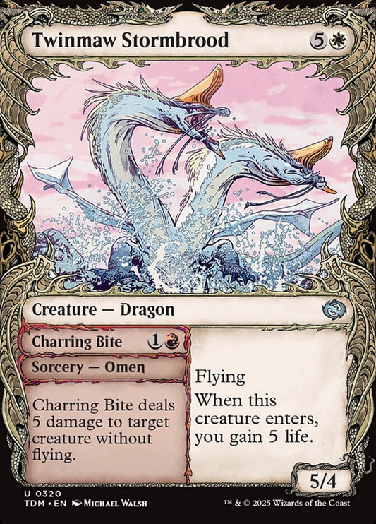 Twinmaw Stormbrood // Charring Bite - Tarkir: Dragonstorm