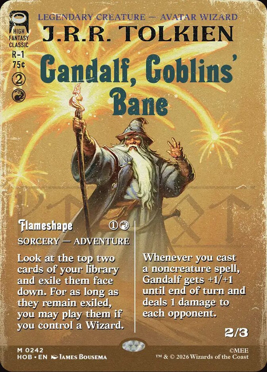Gandalf, Goblins' Bane // Flameshape - The Hobbit