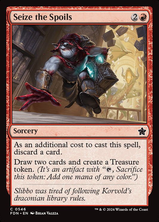 Seize the Spoils - Foundations