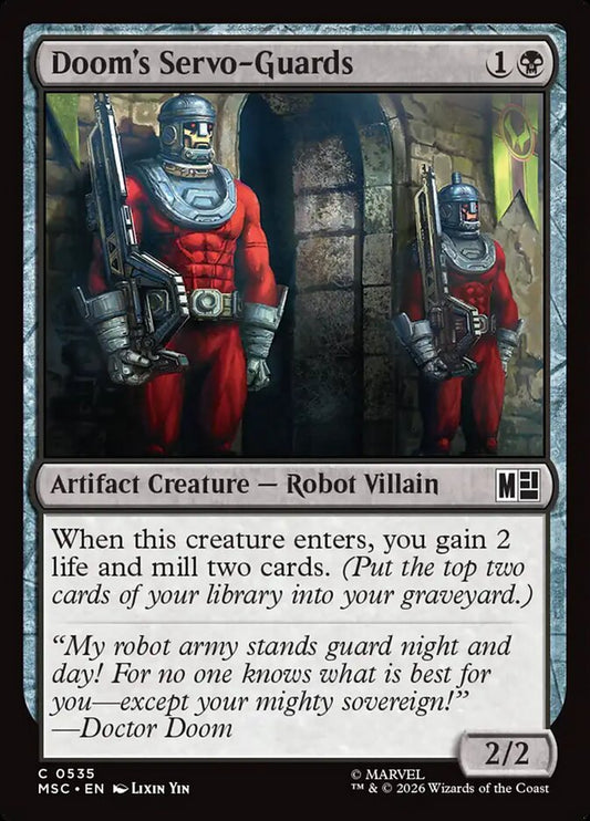 Doom's Servo-Guards - Marvel Super Heroes Commander