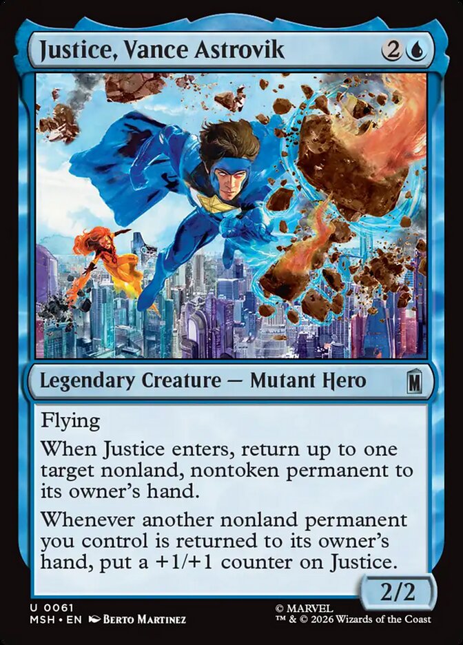 Justice, Vance Astrovik - Marvel Super Heroes