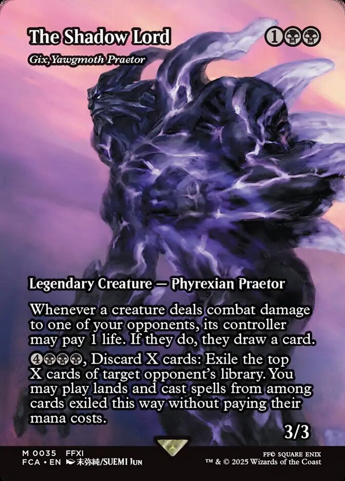 Gix, Yawgmoth Praetor - Final Fantasy: Through the Ages