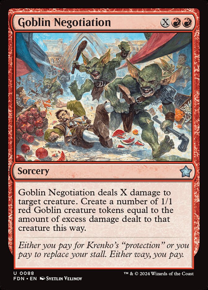 Goblin Negotiation - Foundations