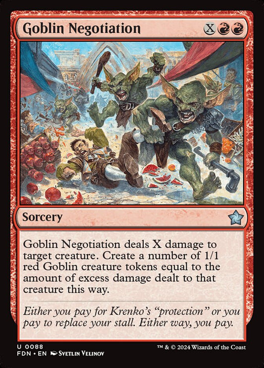 Goblin Negotiation - Foundations