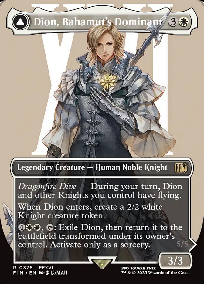 Dion, Bahamut's Dominant // Bahamut, Warden of Light - Final Fantasy