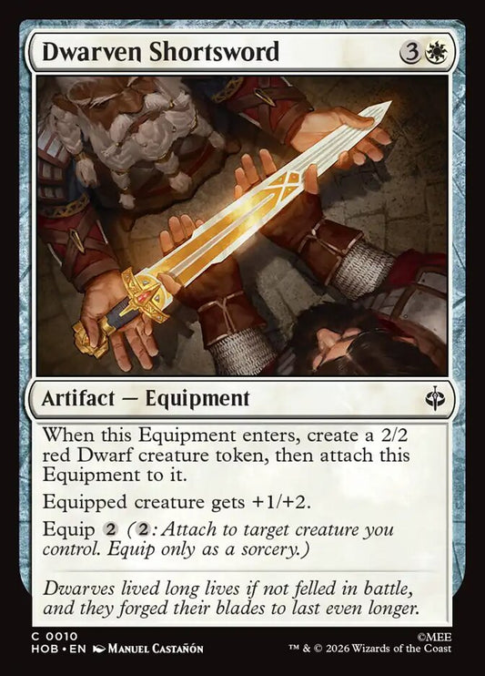 Dwarven Shortsword - The Hobbit