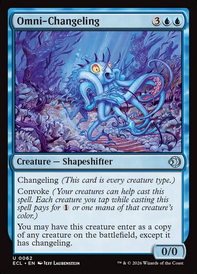 Omni-Changeling - Lorwyn Eclipsed