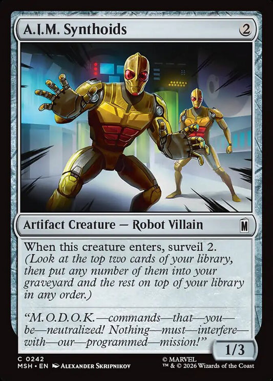 A.I.M. Synthoids - Marvel Super Heroes