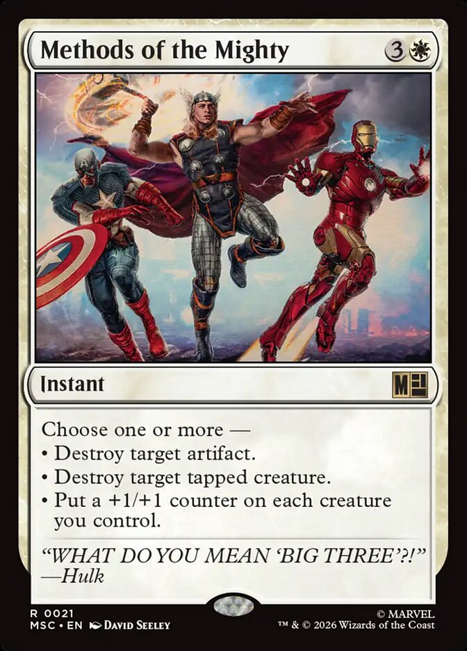 Methods of the Mighty - Marvel Super Heroes Commander
