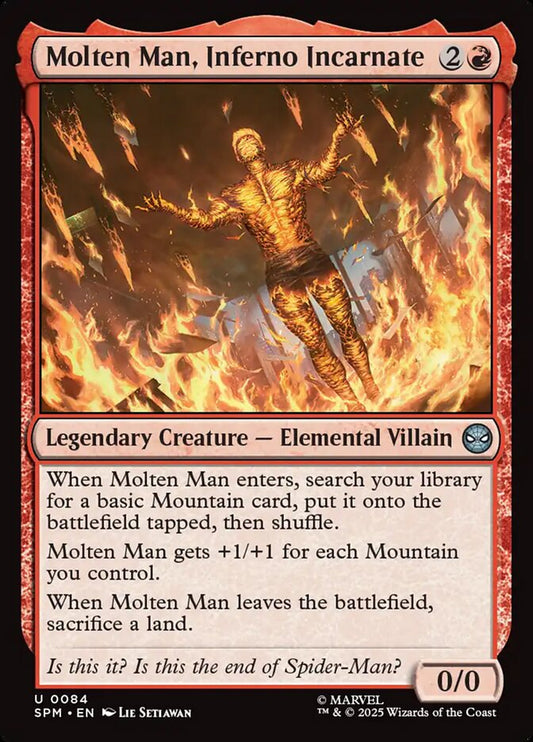 Molten Man, Inferno Incarnate - Marvel's Spider-Man