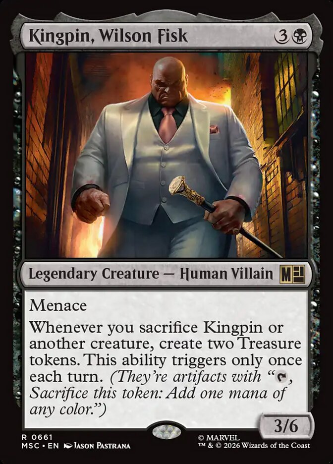 Kingpin, Wilson Fisk - Marvel Super Heroes Commander