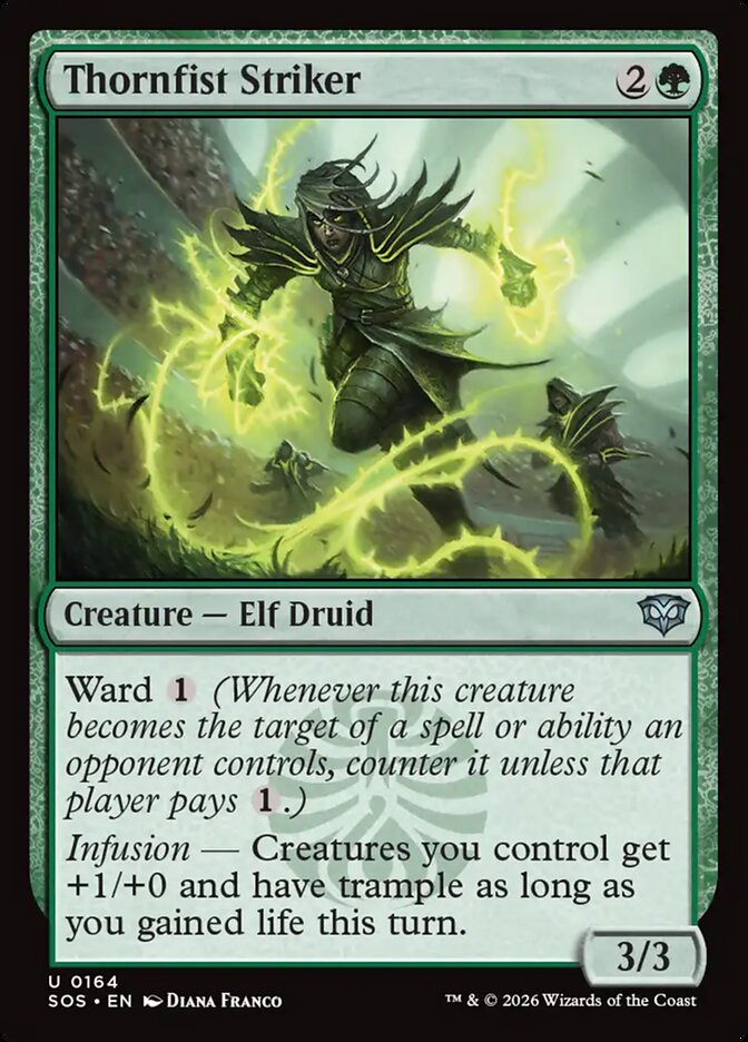 Thornfist Striker - Secrets of Strixhaven