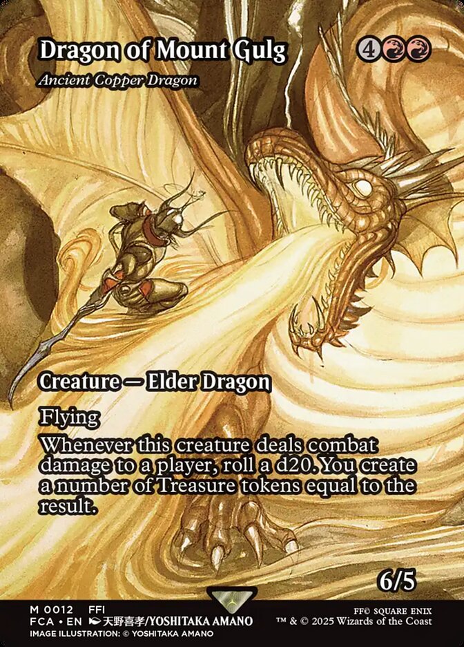 Ancient Copper Dragon - Final Fantasy: Through the Ages