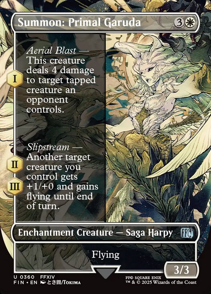 Summon: Primal Garuda - Final Fantasy