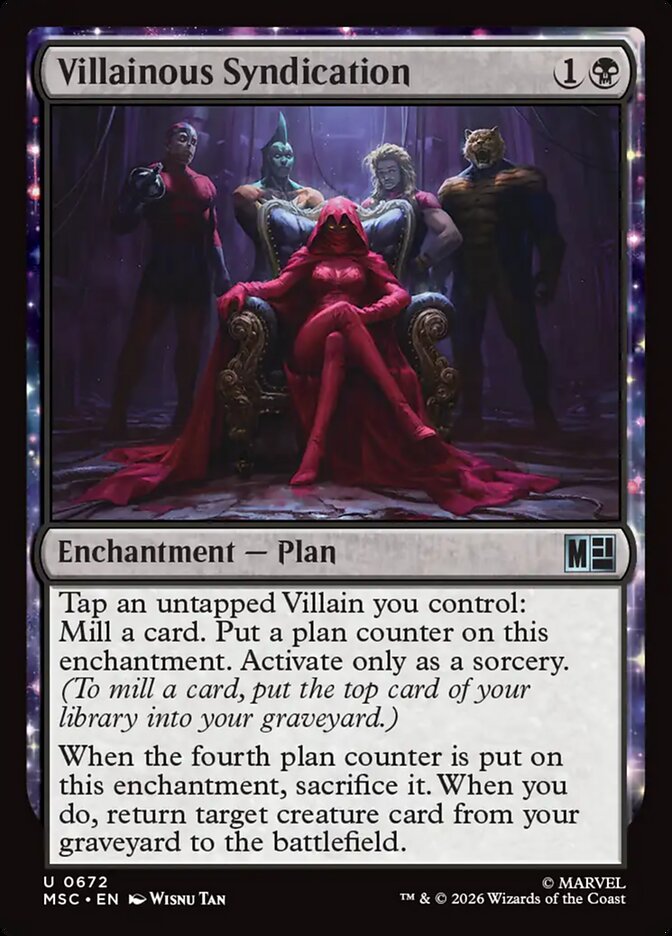 Villainous Syndication - Marvel Super Heroes Commander