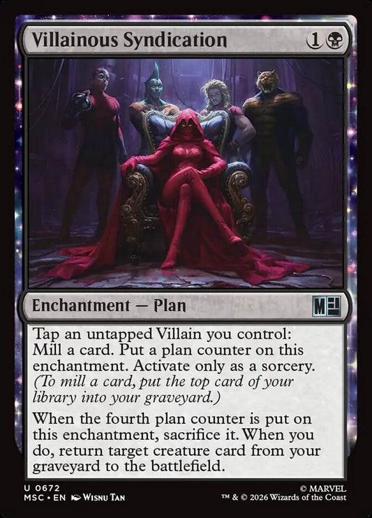 Villainous Syndication - Marvel Super Heroes Commander