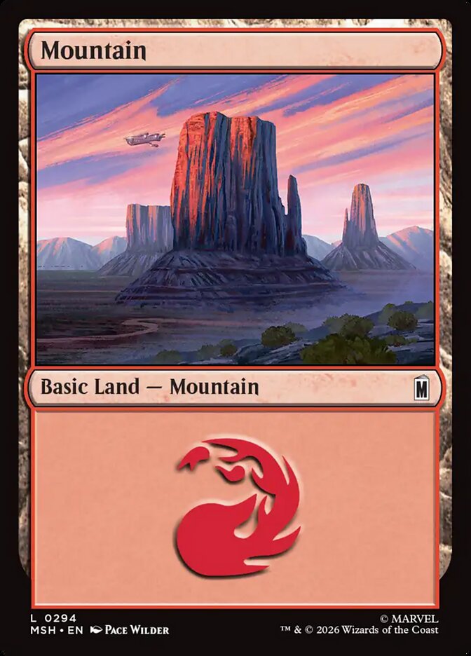 Mountain - Marvel Super Heroes