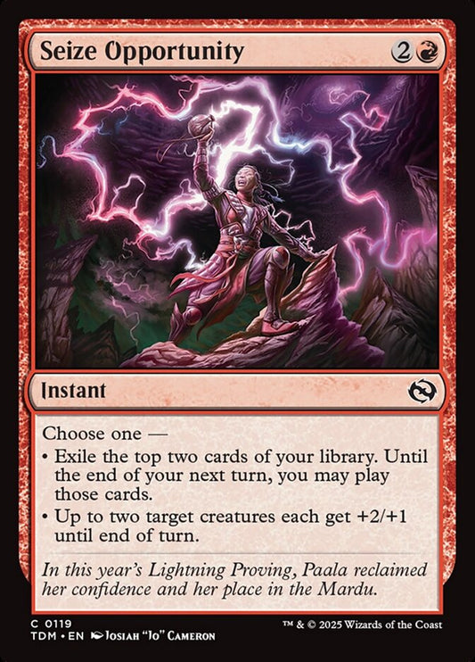Seize Opportunity - Tarkir: Dragonstorm