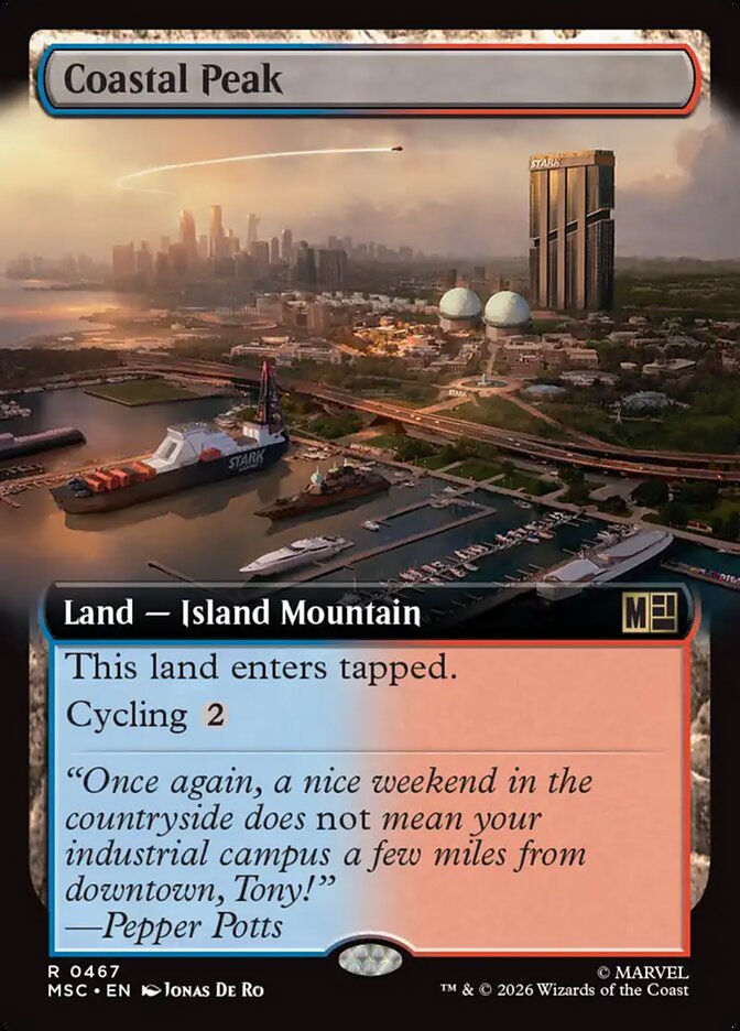 Coastal Peak - Marvel Super Heroes Commander