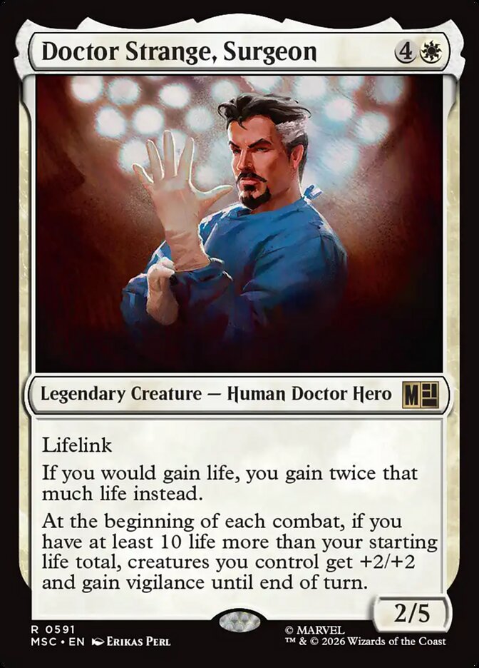 Doctor Strange, Surgeon - Marvel Super Heroes Commander