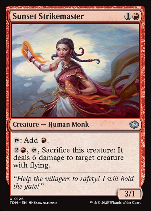 Sunset Strikemaster - Tarkir: Dragonstorm